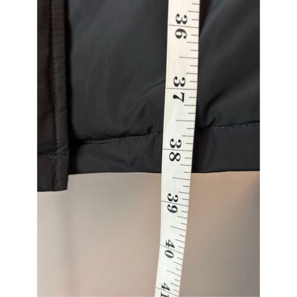 Kenneth Cole belted Mixed Media Down Feather puffer coat XL minimalist career - Picture 8 of 11